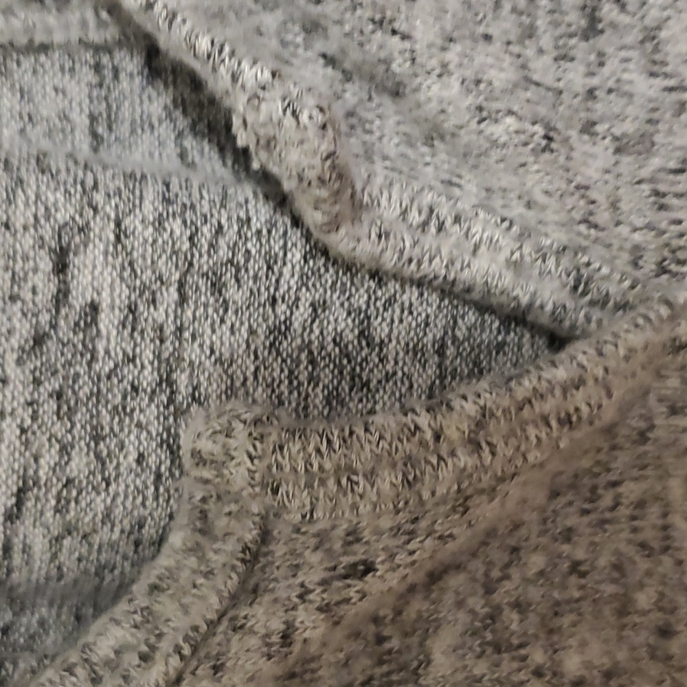 Express One Eleven black and gray razor back crop top - Picture 3 of 5